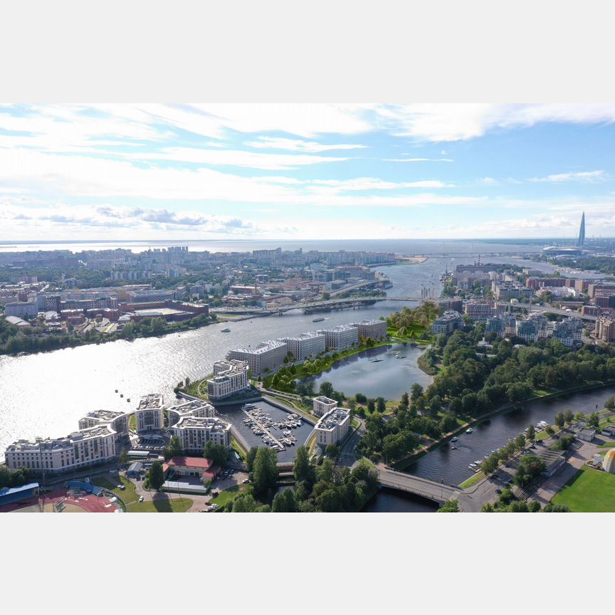 1-к. апартаменты, 49,1 м², 2/8 эт.