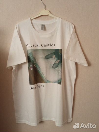 Футболка crystal castles