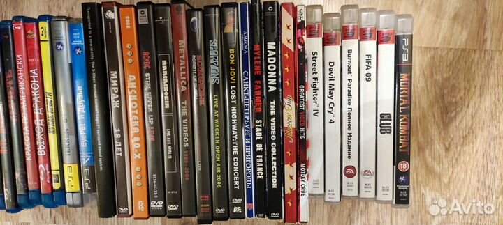 Blu ray, DVD и Игры PS3