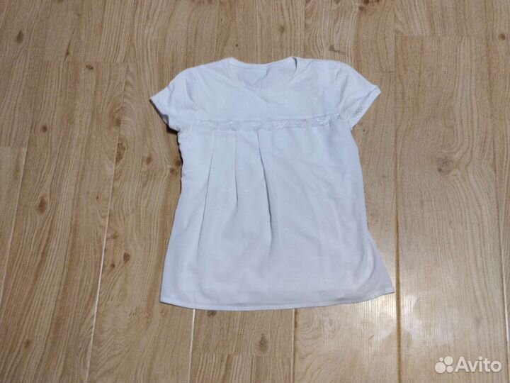 Блузка белая