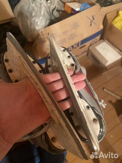 Хоккейные коньки bauer детские 38-39 размер