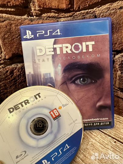 Sony Playstation 4 Диск Detroit Become Human
