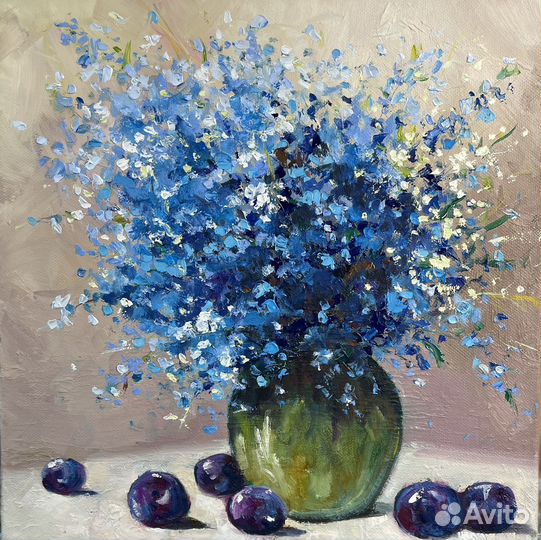 Картина незабудки