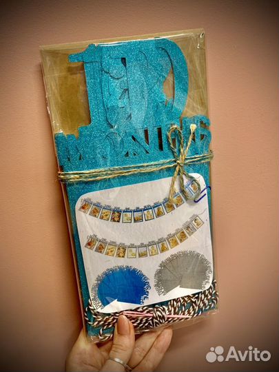 Гирлянда из фото, растяжка на год