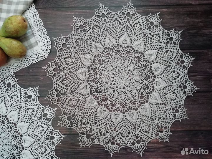 Салфетки вязаные
