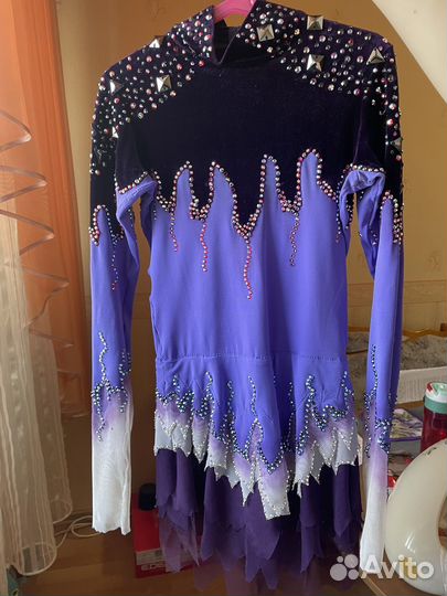 Платье для фигурного катания 140 146