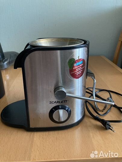 Соковыжималка scarlett SC015 мощностью 850 вт