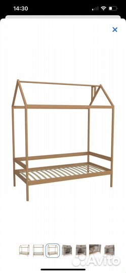 Детская кровать домик бу