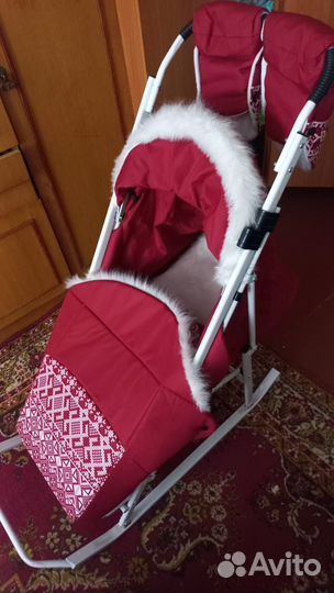 Детские зимние санки