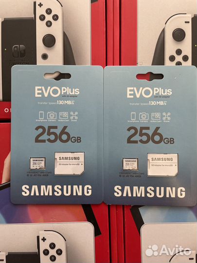 Новая карта памяти Samsung Evo Plus 256 gb