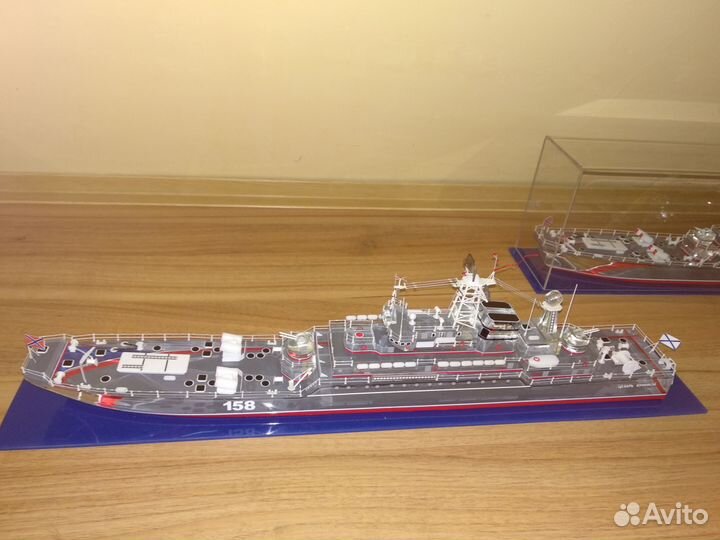 Макеты военных кораблей из оргстекла