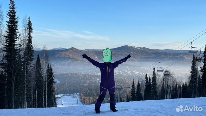 Комбинезон для сноуборда, лыж, активного отдыха