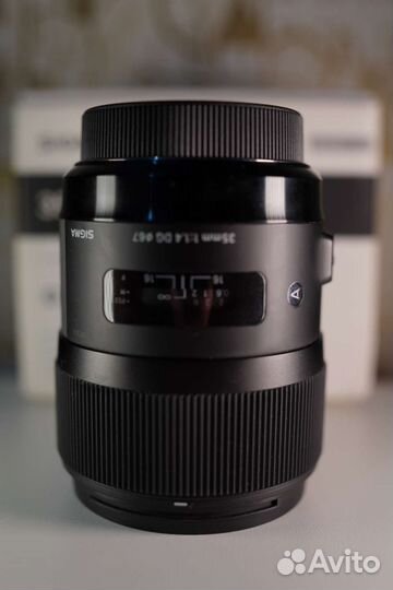 Sony/minolta A Sigma 35mm f/1.4 DG Art