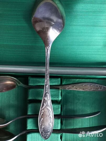 Чайные ложки из мельхиора СССР