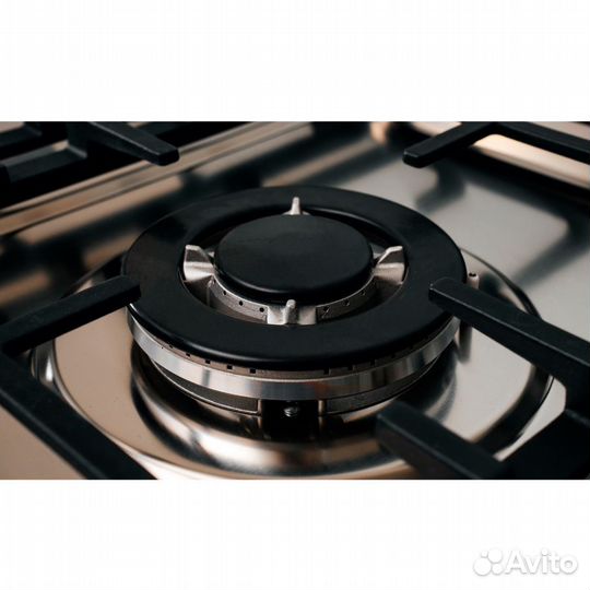 Комбинированная плита kraft 5 комфорок нерж сталь