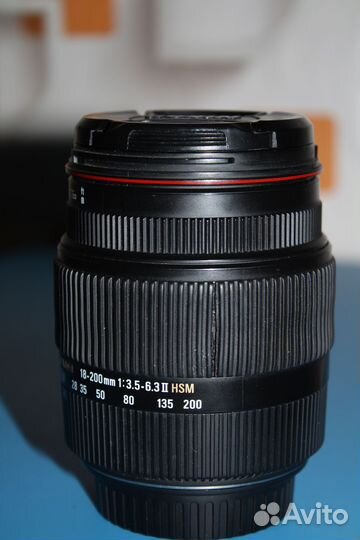 Объектив Sigma 18-200 II DC OS HSM для Canon