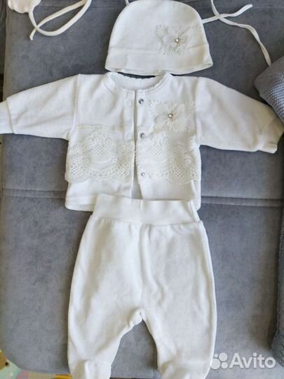 Детский комплект на выписку для девочки