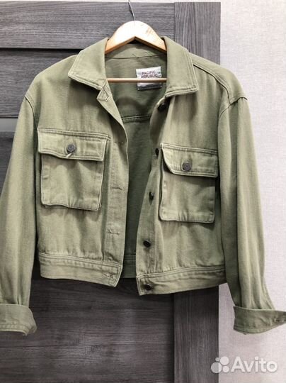 Джинсовая куртка pull bear