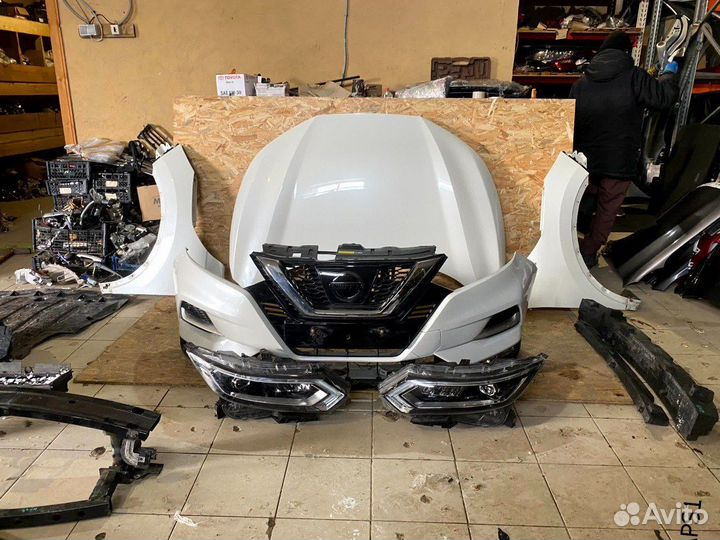 Nissan Qashqai J 11 ноускат рестайлинг бу