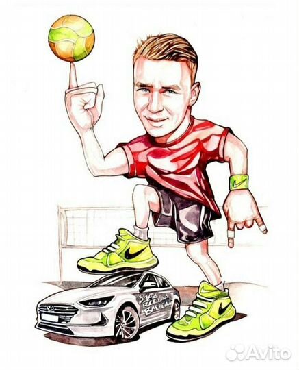 Шарж. Картина. Иллюстрация