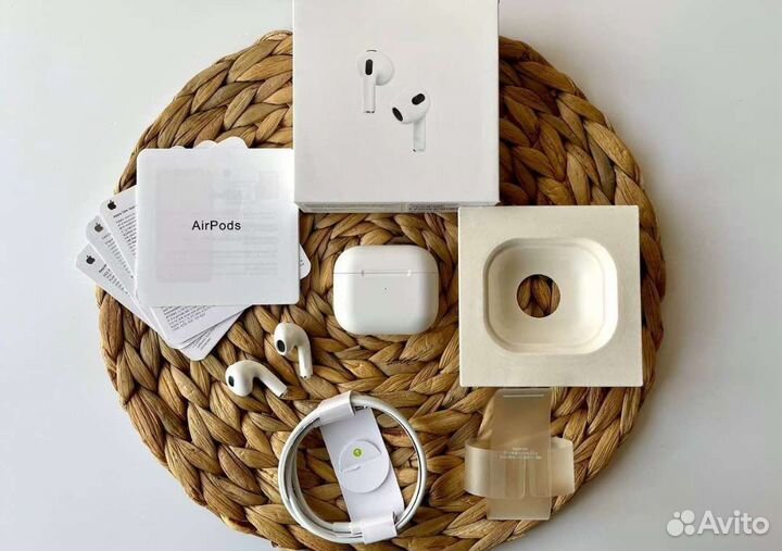 Airpods 3 premium max plus(2023) новые +чехол