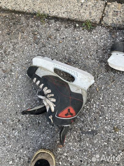 Коньки хоккейные 41-42 efsi