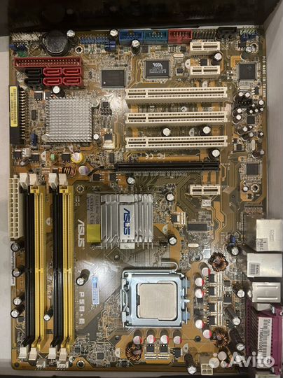 Материнская плата Asus Intel Celeron 440