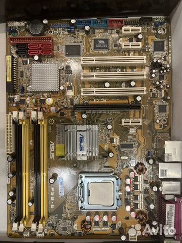 Материнская плата Asus Intel Celeron 440