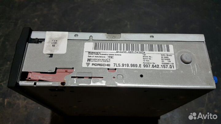 Навигация, проигрыватель DVD Porsche Cayenne 957
