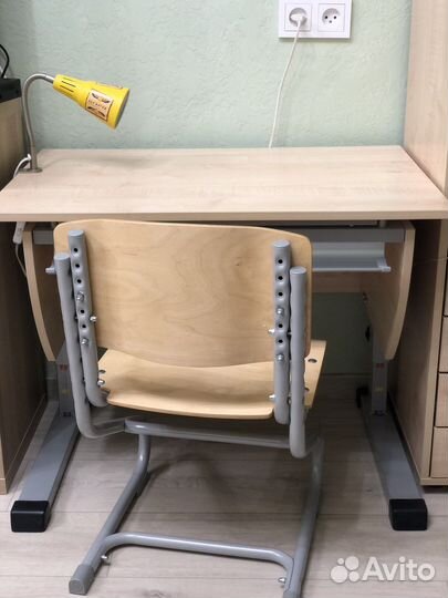 Парта трансформер Осанка со стулом