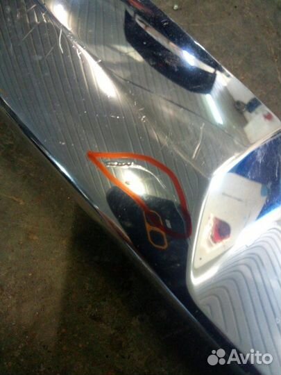 Накладка на бампер задняя Mercedes Benz Gls X166