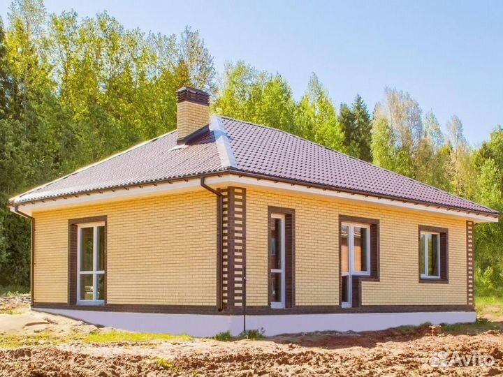 Дом 100м2 под ключ