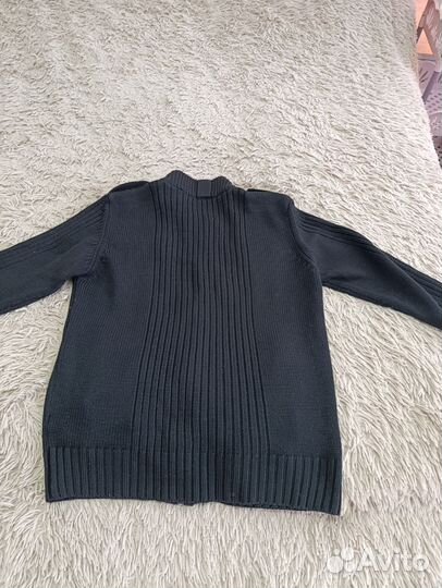 Кофта на молнии шерсть