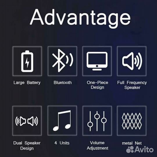 Aктивная колонка (саундбар) sada D6 черная