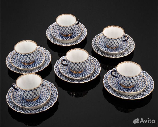 Новый кофейный набор/Тюльпан