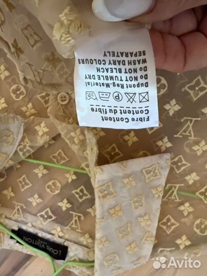 Рубашка блузка louis vuitton