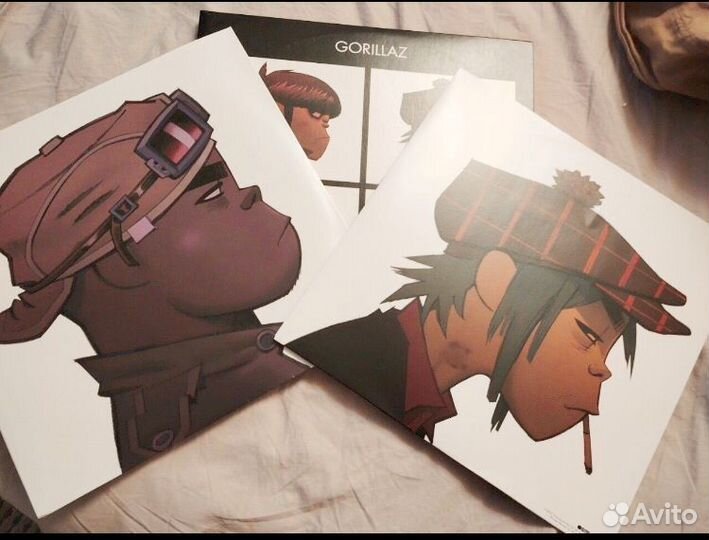 Виниловые пластинки gorillaz demon days