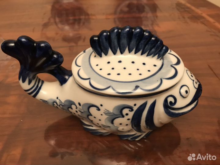 Гжель СССР посуда