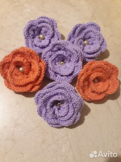 Резиночки для волос Розочки