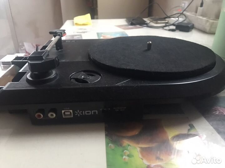 Виниловый проигрыватель ION quickplay LP