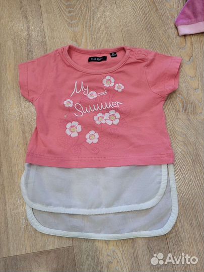Детские вещи пакетом для девочки 80