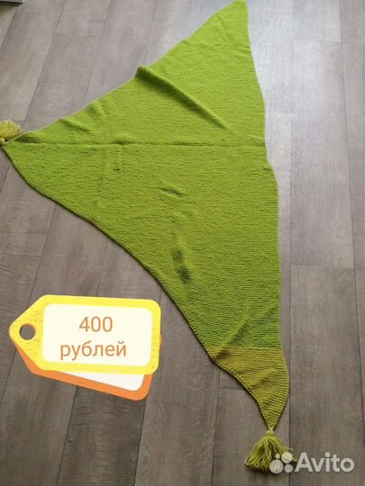 Женские вязаные шарфы, шаль, берет