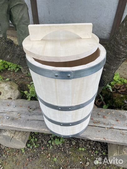 Кадушка деревянная