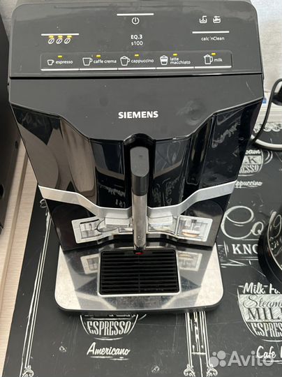 Кофемашина siemens eq.3 s100