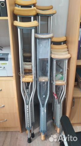Костыли подмышечные, ходунки, стул-туалет прокат