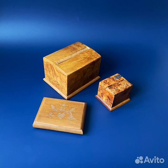 СССР набор Папиросница спичечница Сигаретница