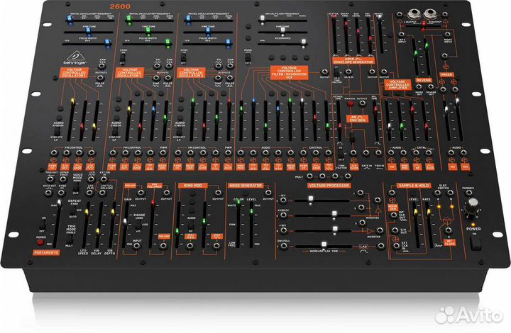 Рековый аналоговый синтезатор Behringer 2600