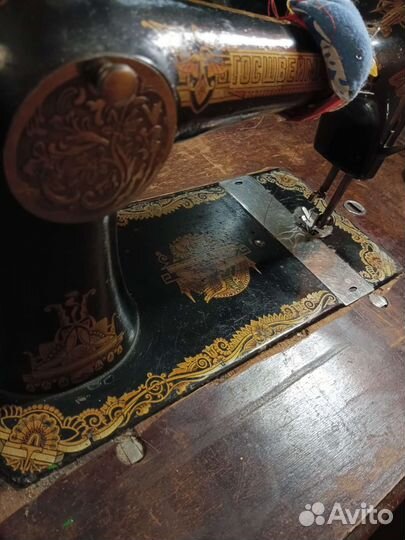 Швейная машинка зингер антикварная