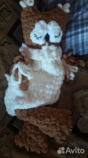 Игрушка-пижамница совёнок