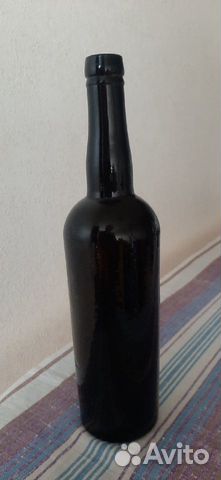 Бутылка старинная с клеймом D